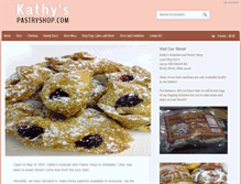 Tablet Screenshot of kathyspastryshop.com